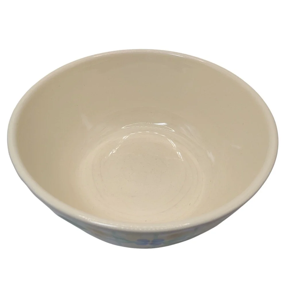 Vintage Pfaltzgraff Serving Bowl Summer Breeze Textured Basket‎ Weave SEE